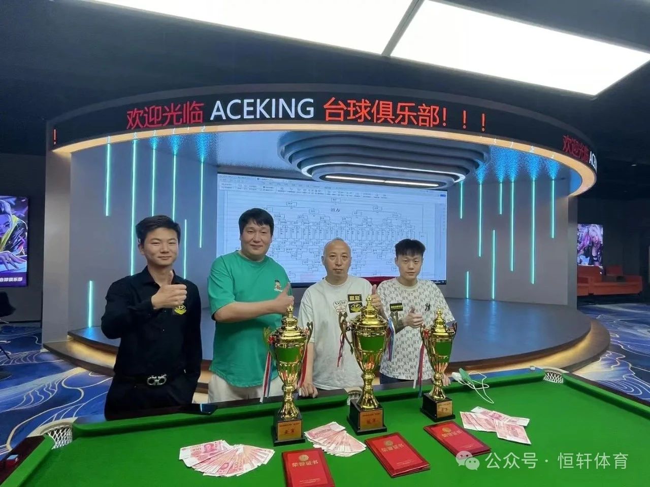 捷报 | 祝贺LP球员 崔岩 荣获无锡​ACE国王俱乐部第一届“喜力杯”公开赛 冠军