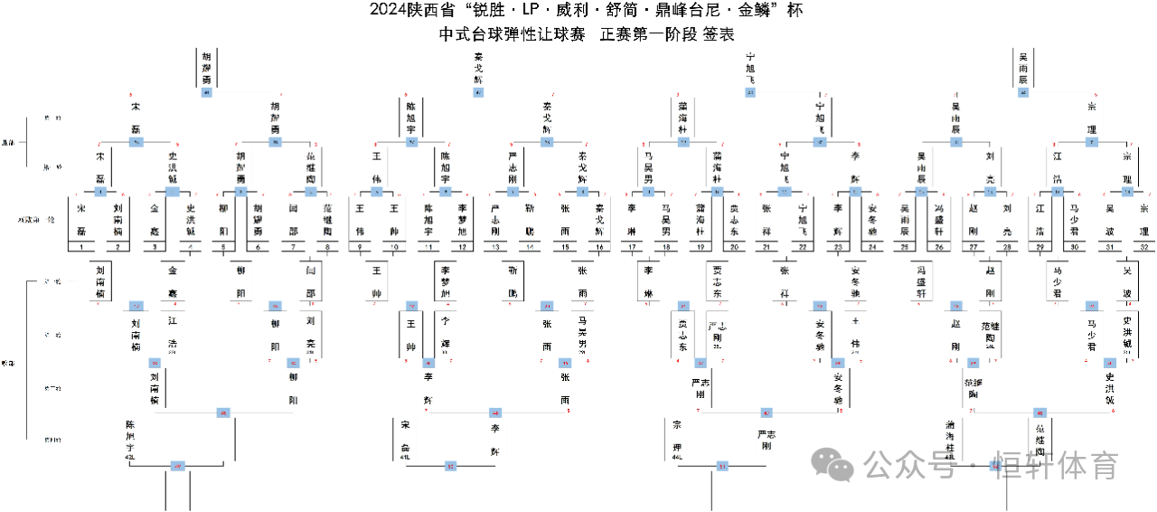 赛果 | 陕西：2024陕西省“锐胜·LP·威利·舒简·鼎峰台尼·金鳞”杯中式台球公开赛 ​ 宗理 夺冠(图9)