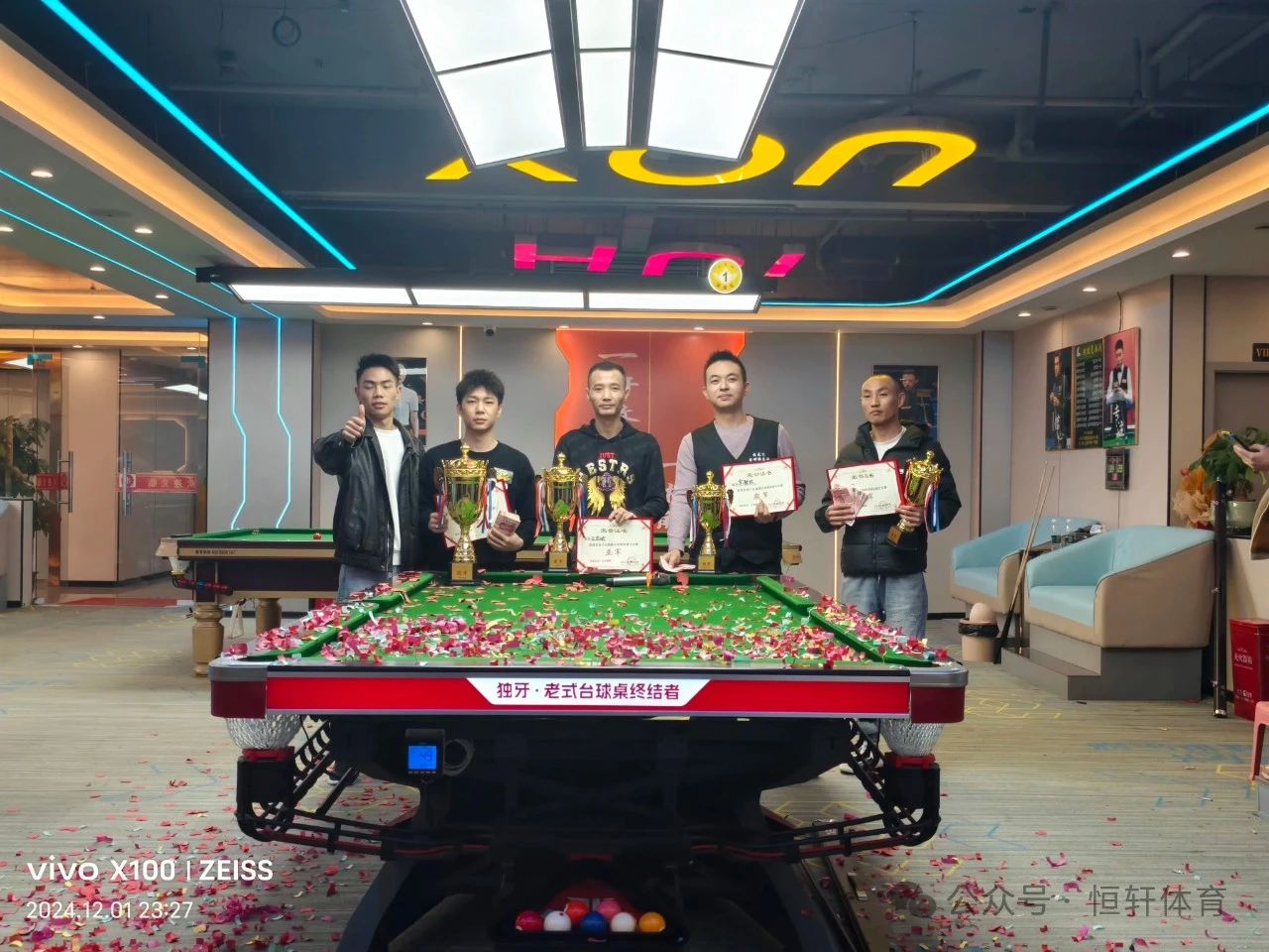 捷报 | ​祝贺LP球员 欧芳坤 荣获赣州交友汇台球俱乐部6球万元赛 冠军(图2)