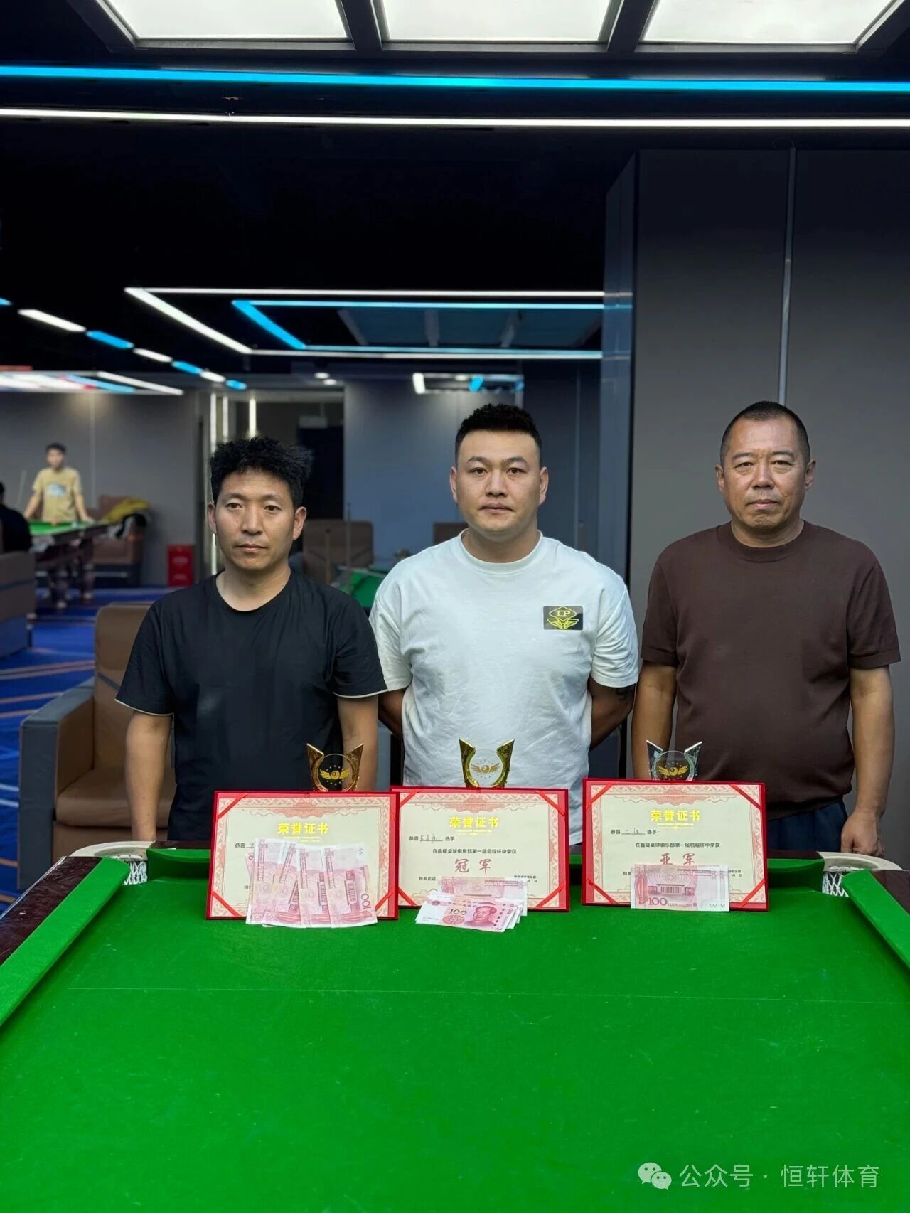 捷报 | 祝贺LP球员 居金源 荣获酒泉市鑫耀桌球俱乐部启程杯 冠军(图2)