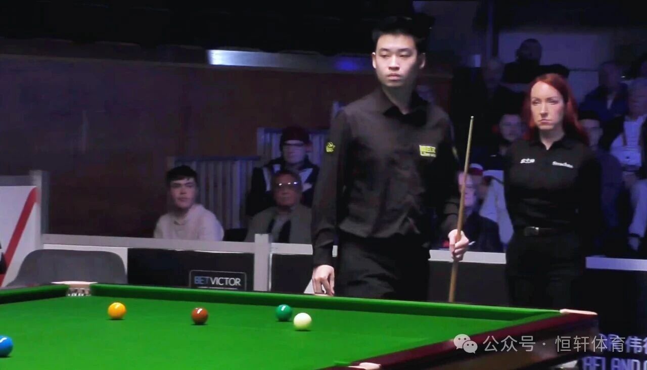北爱尔兰赛 | 强！LP球员斯佳辉连续两场4-0横扫+连续两轮最后一局加赛黑球获胜 已晋级16强
