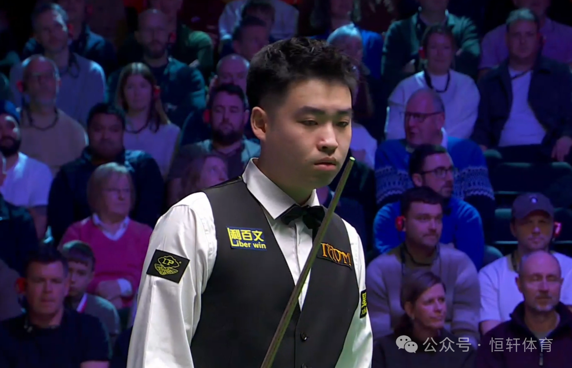 英锦赛 | LP球员斯佳辉6-0横扫瑞恩·戴 期间四次零封对手