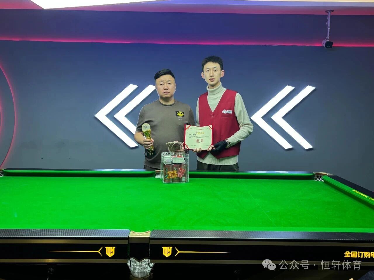 捷报 | 祝贺LP球员 王鸿鹏 荣获宁夏幺零壹独牙体验馆第一届中八交流赛 冠军