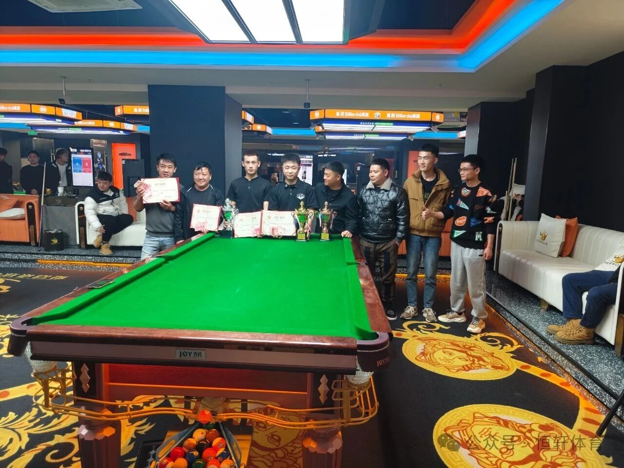 捷报 | 祝贺LP球员 杨建欣 荣获红河哈尼族彝族自治州皇冠桌球2025中式八球让球赛 冠军(图3)