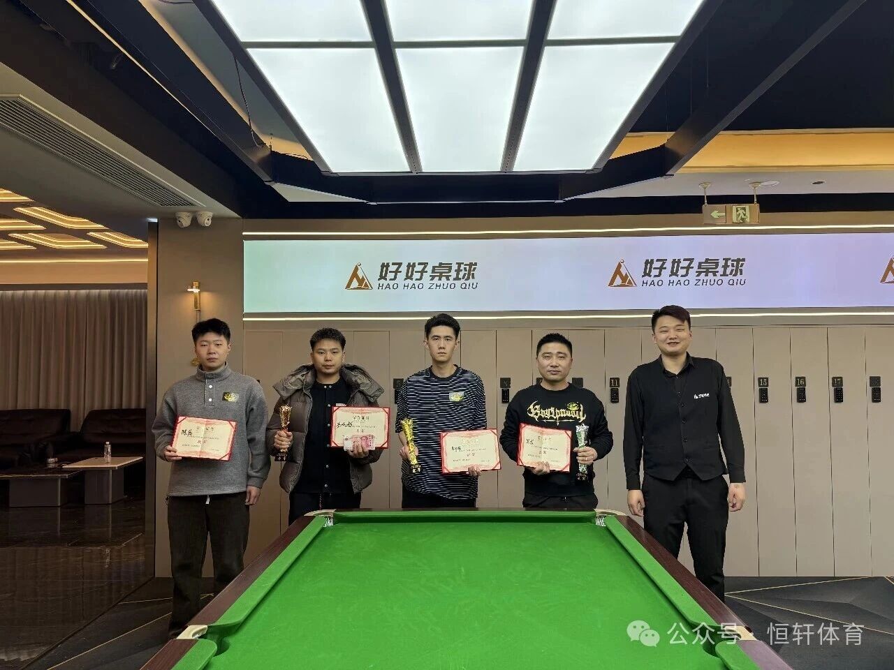 捷报 | 祝贺LP球员 吴远征、陈龙、易远超、陈信 包揽信阳好好桌球2026第一届中式台球公开赛 冠亚季殿军(图2)