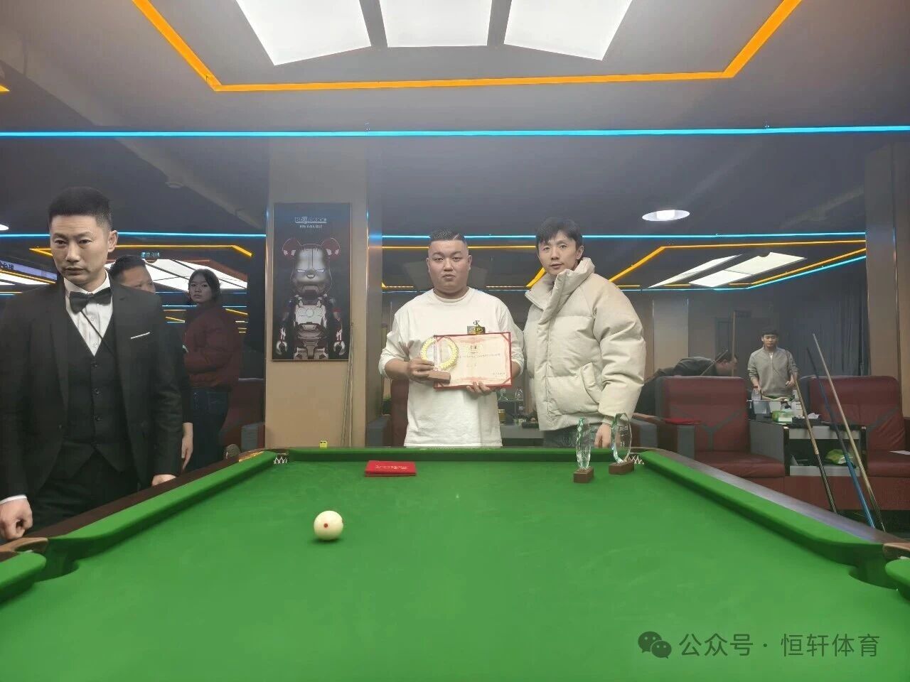 捷报 | 祝贺LP球员 李俊霄 荣获重庆星空台球中式八球丙级联赛分站赛 冠军(图2)