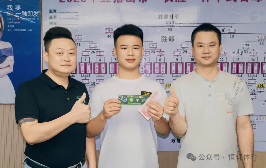 赛果 | LP-超级梦“长胜”杯中式台球公开赛 王海涛 夺冠(图4)
