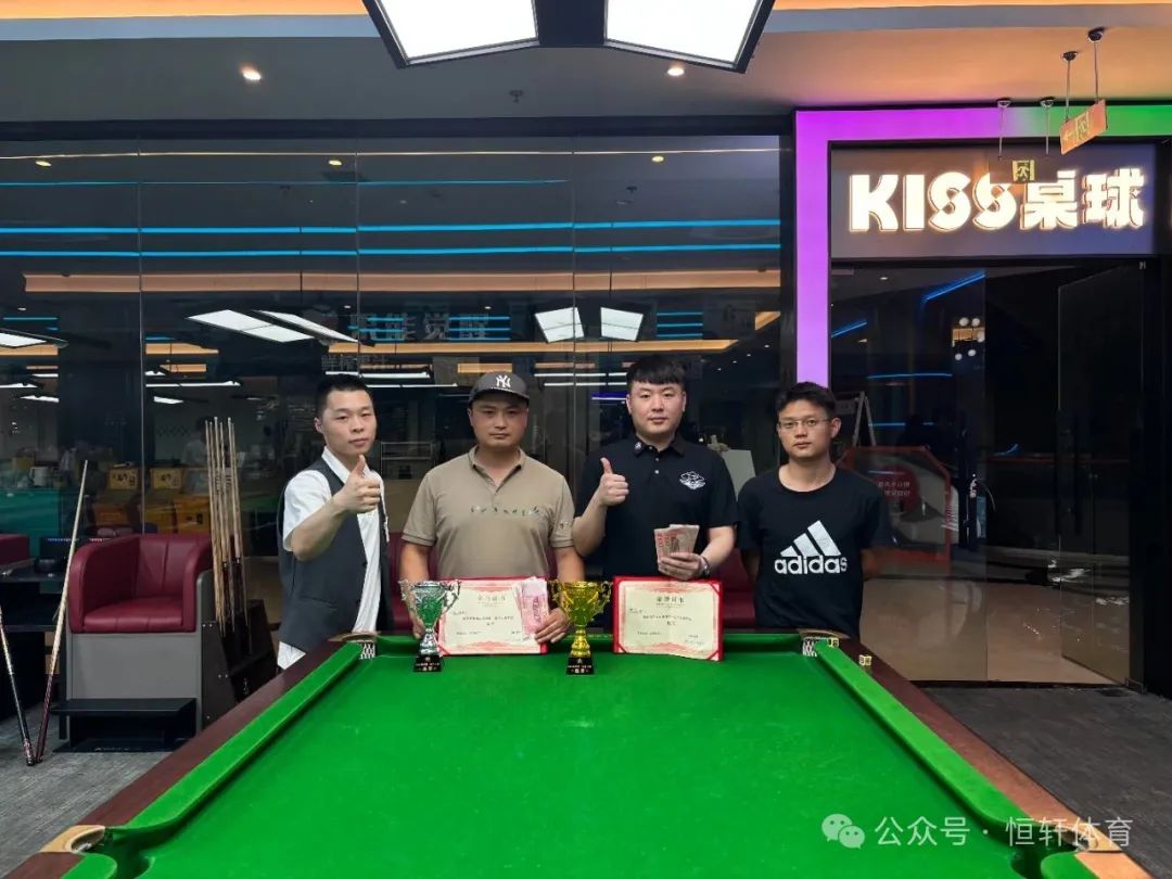 捷报 | 祝贺LP球员 张宝 荣获嘉兴Kiss桌球第一届个人赛 冠军