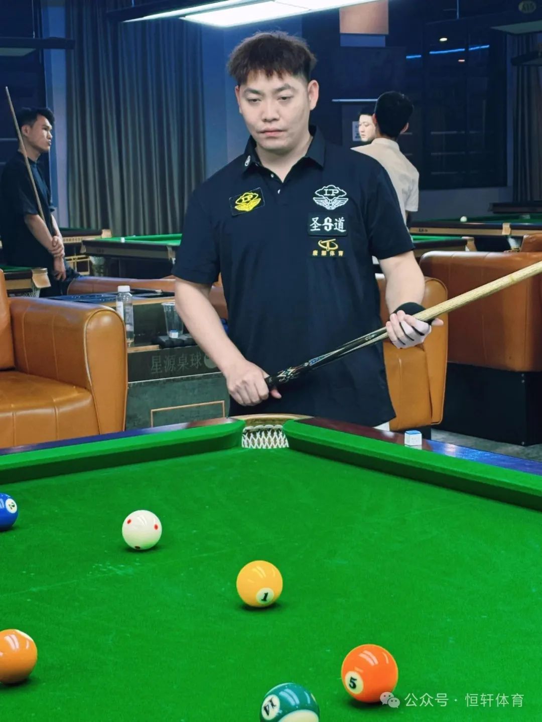 捷报 | 祝贺LP球员 叶建豪 荣获广州星源桌球俱乐部弹性让球赛 冠军(图1)