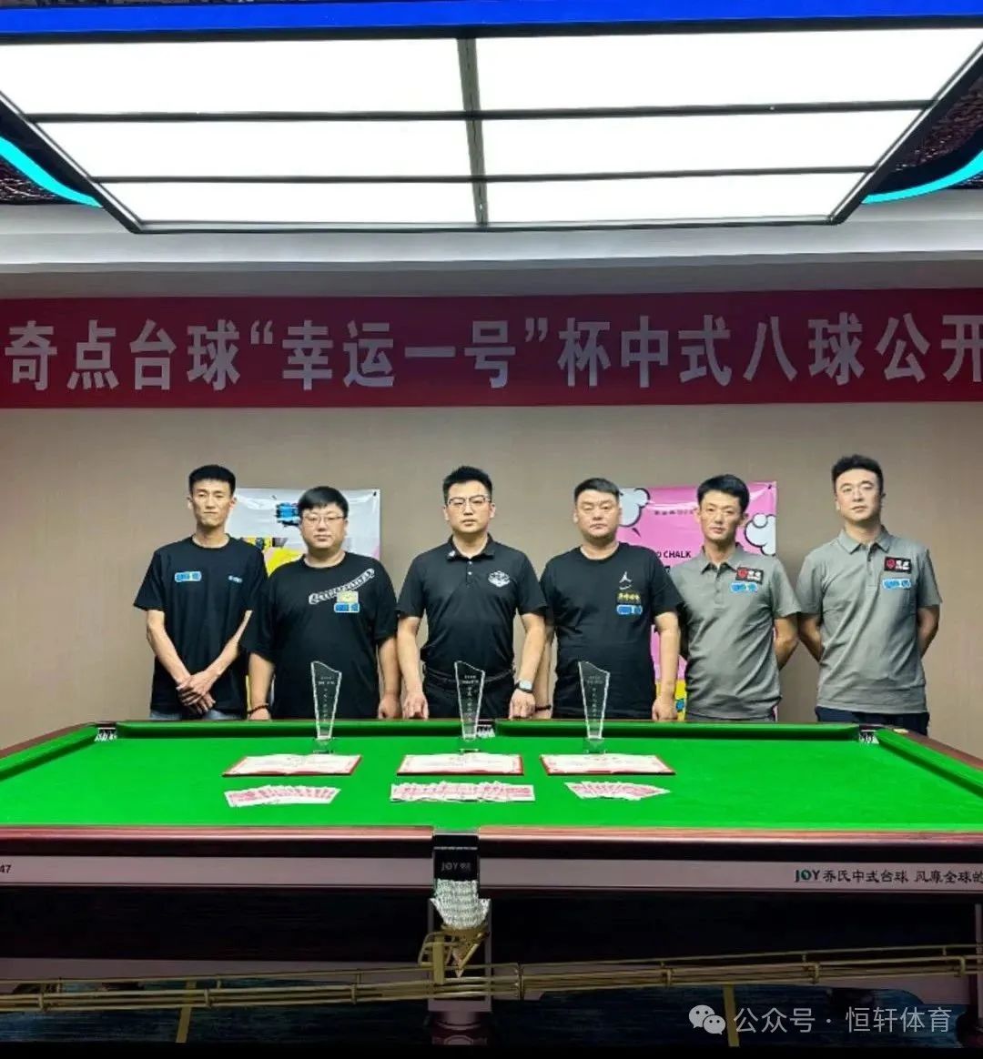 捷报 | 祝贺LP球员 唐月阳、刘在磊 包揽聊城奇点台球幸运1号杯中式台球公开赛 冠亚军(图2)