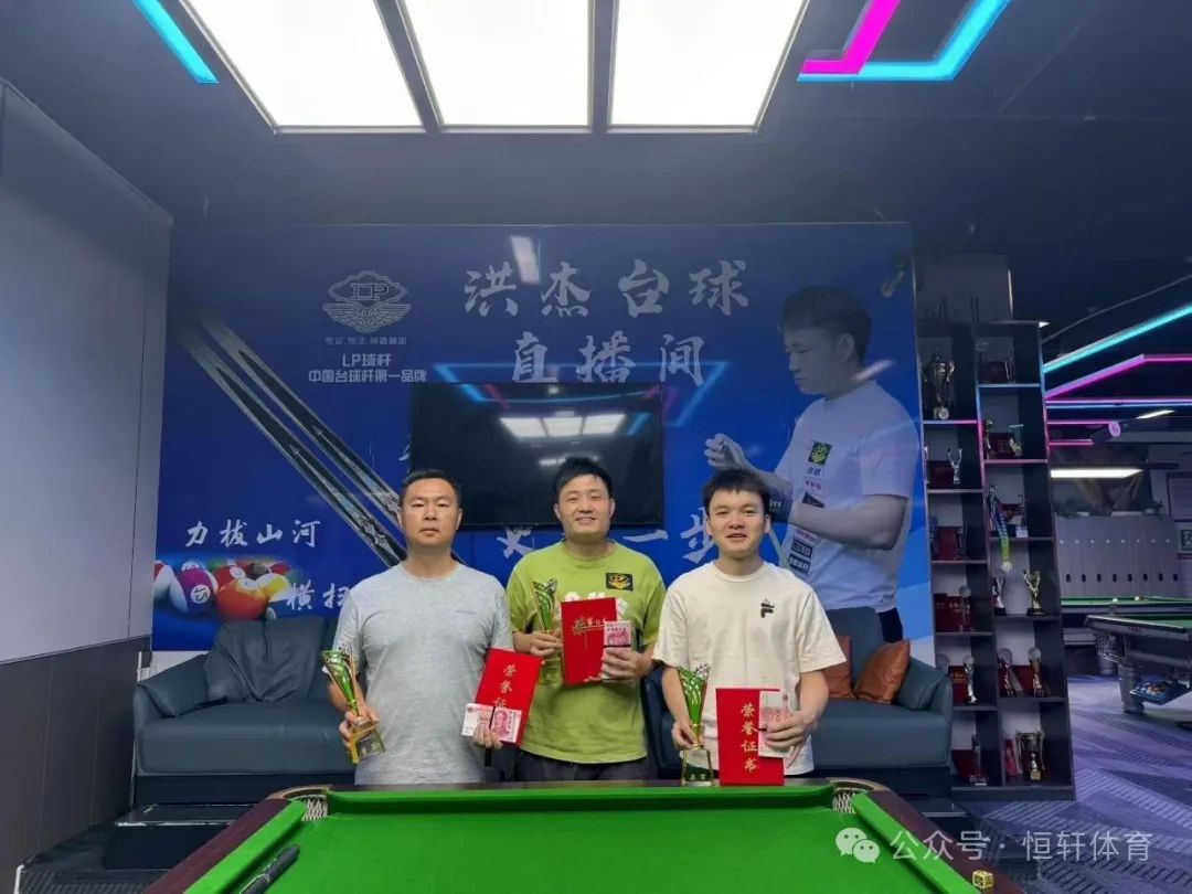 捷报 | 祝贺LP球员 洪杰 荣获上饶洪杰乔氏俱乐部杯 冠军(图2)