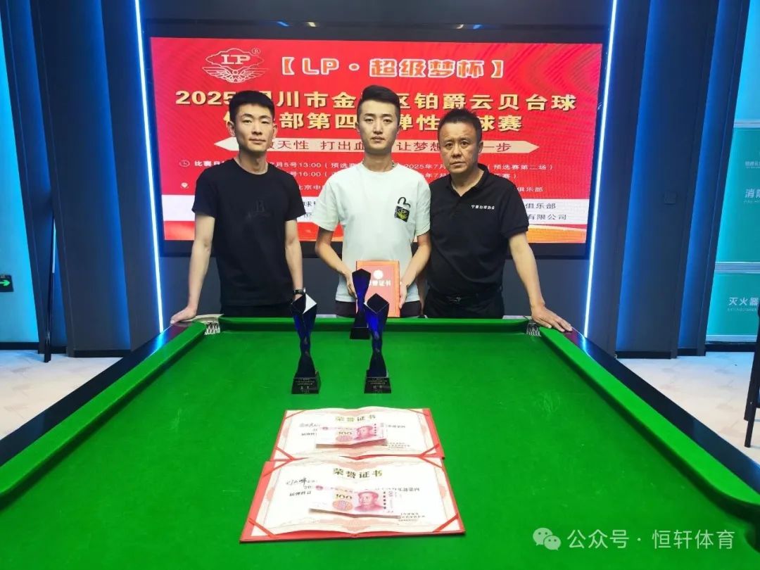 赛果 | 【LP·超级梦杯】银川市金凤区铂爵云贝台球俱乐部弹性让球赛 李世虎 夺冠(图4)