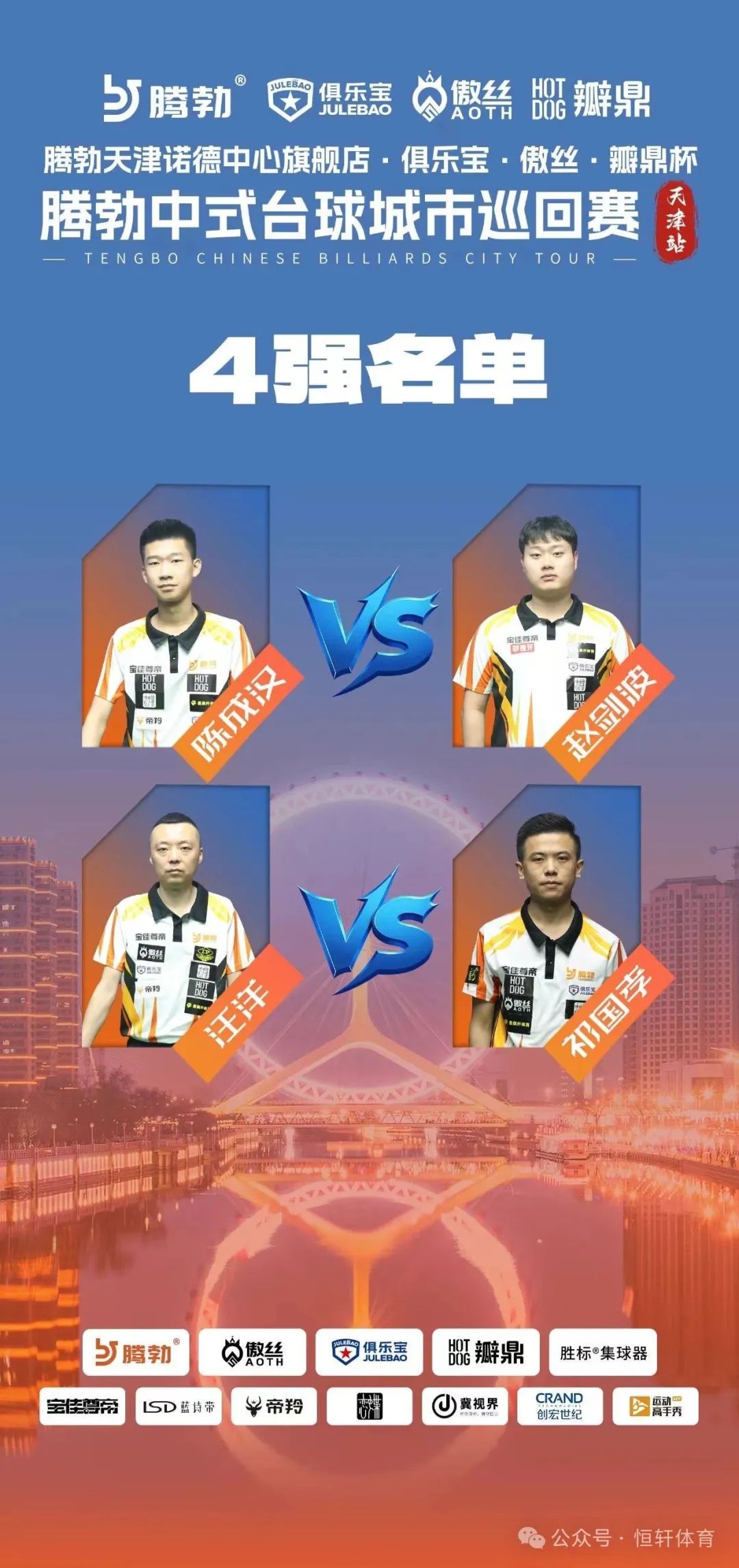 捷报 | 祝贺LP球员 汪洋 荣获腾勃城市巡回赛天津站 殿军(图3)