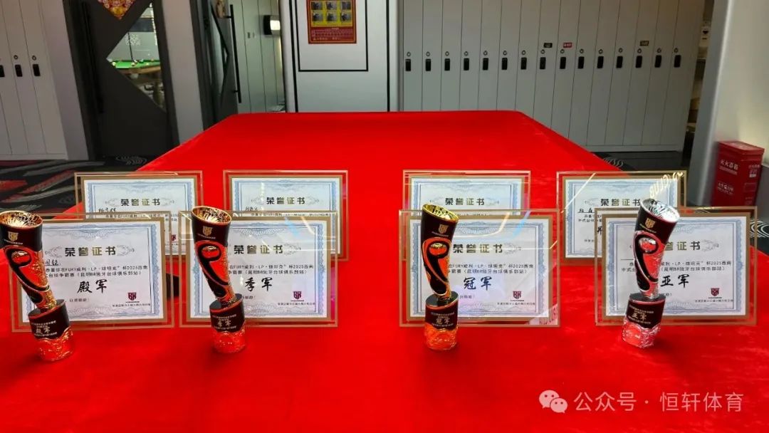 赛果 | “FURY威利·LP·球坦克”杯2025西南中式台球争霸赛（昆明BR独牙台球站）张松南 夺冠(图10)