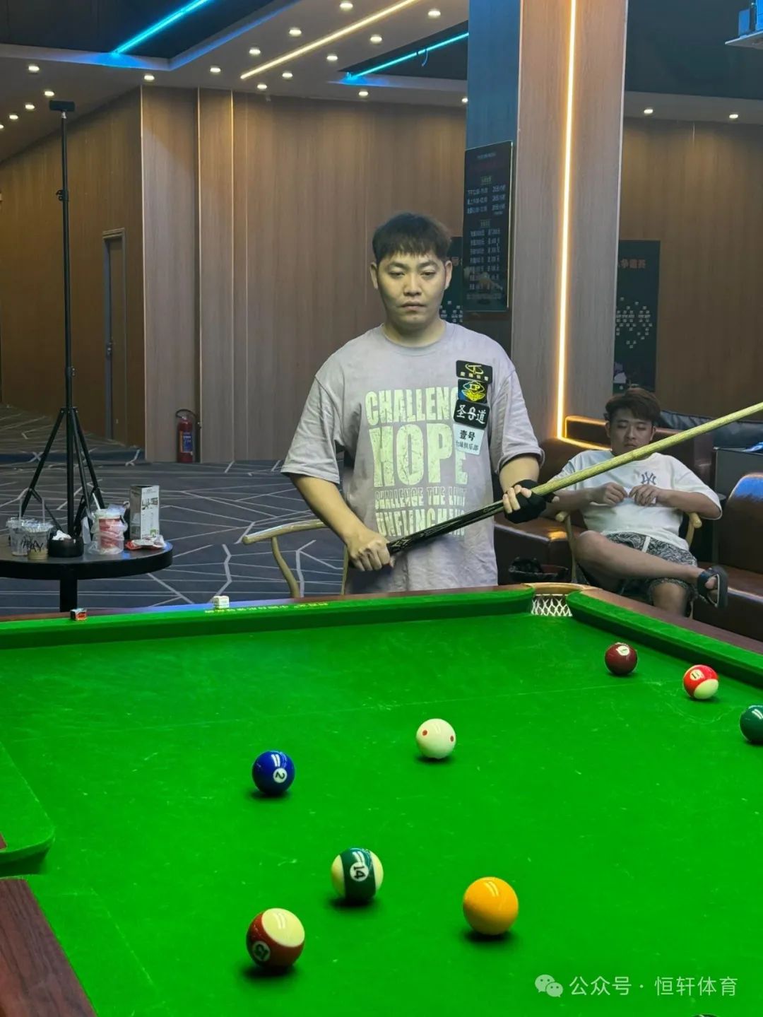 捷报 | 祝贺LP球员 叶建豪 荣获阳江壹号台球俱乐部公开赛 亚军(图1)
