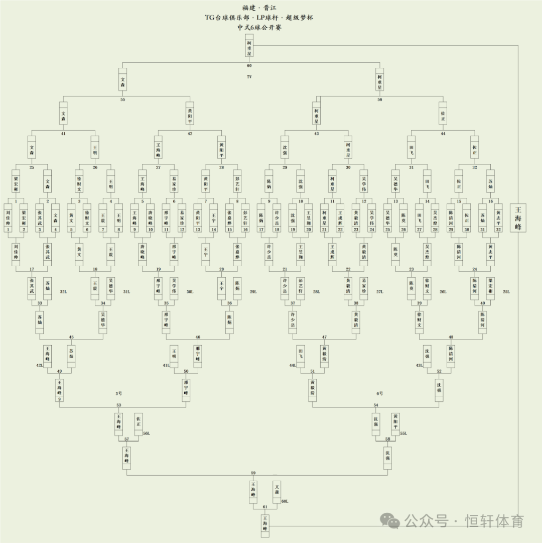 赛果 | 福建·晋江TG 台球俱乐部·LP球杆·超级梦杯中式6球公开赛 王海峰 夺冠(图11)